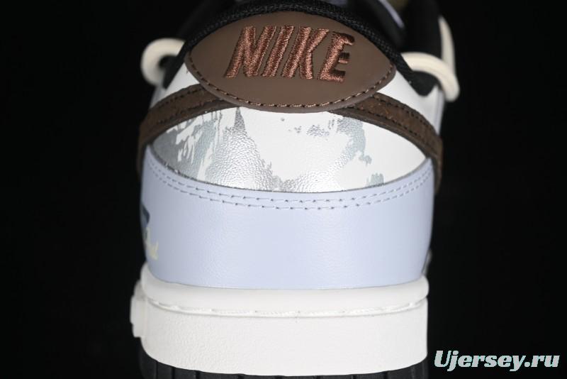 Nike Dunk Low Panda Prank Heartbeat Email SB Low-top Casual Sneakers - DD1391-100