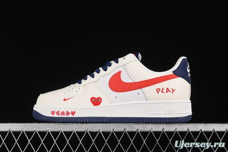 Nike Air Force 1 '07 Low CDG Play Sneakers - KK1988-004