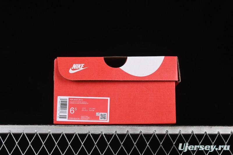 Nike Air Max 2013 Retro Breathable Mesh Cushioned Running Shoes with Full-Length Max Air - FZ4140-419
