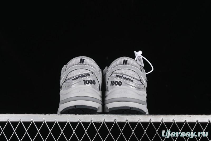 New Balance 1000 Series Retro Dad Style Low-Top Casual Running Sneakers - M1000TE