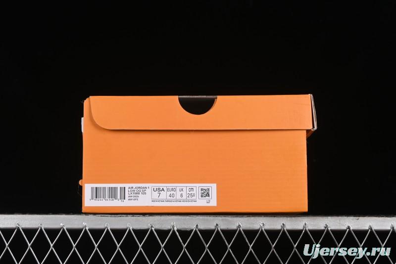 Nike Travis Scott x Fragment Design x Air Jordan 1 Low OG SP AJ1 LV Collaboration - LX1988-105