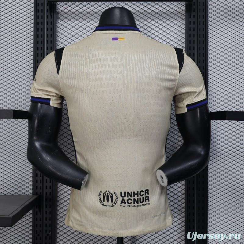 Player Version 25/26 Barcelona Away Jersey