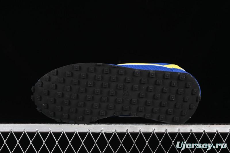 Nike Stussy Roshe Run LD-1000 Comfortable Versatile Non-Slip Durable Waffle Low-Top Casual Running Shoes - FQ9079-400