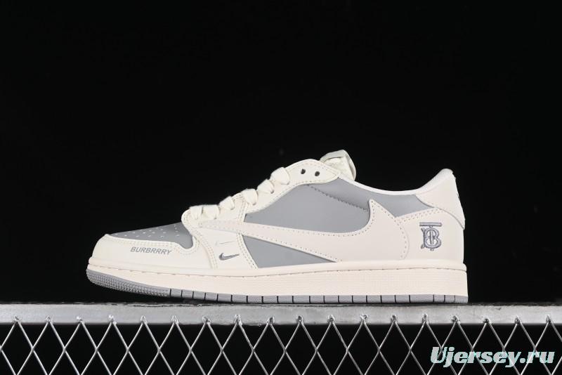 Nike Travis Scott x Fragment Design x Air Jordan 1 Low OG SP Casual Sneakers - BB6588-31