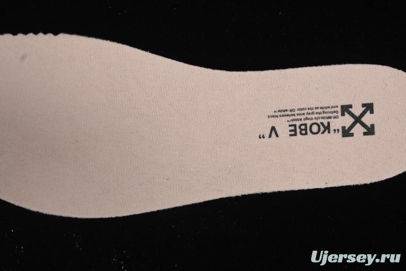 Nike Off-White x Zoom Kobe 5 Professional Basketball Shoes - DB4796-101