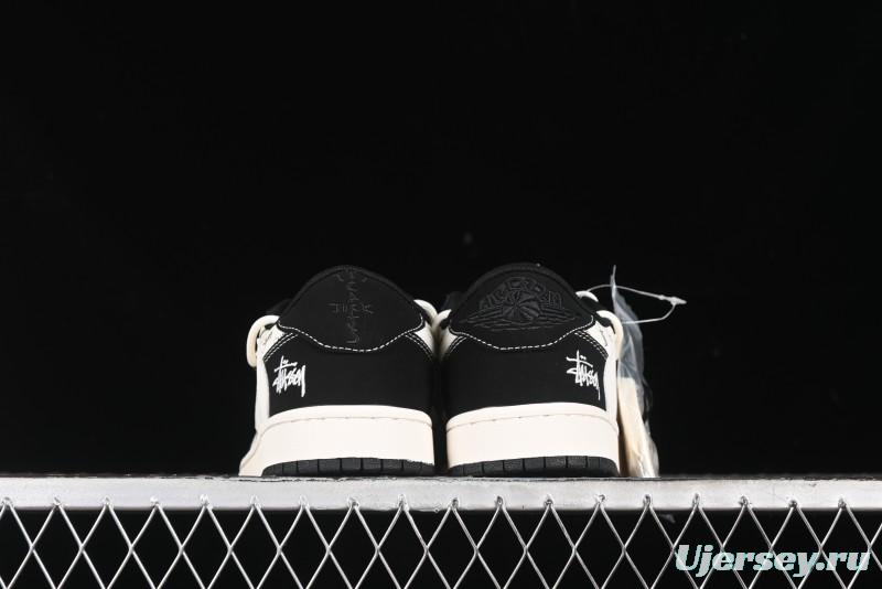 Nike Travis Scott x Fragment Design x Air Jordan 1 Low OG SP AJ1 Sneakers - SJ0086-131