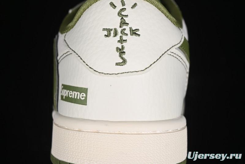 Nike Travis Scott x Fragment Design x Air Jordan 1 Low OG SP AJ1 Supreme Collaboration - XZ2268-002