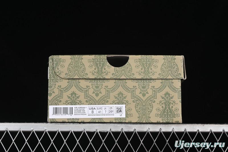 Nike Travis Scott x Fragment Design x Air Jordan 1 Low OG SP AJ1 Gucci Collaboration - XY2688-109