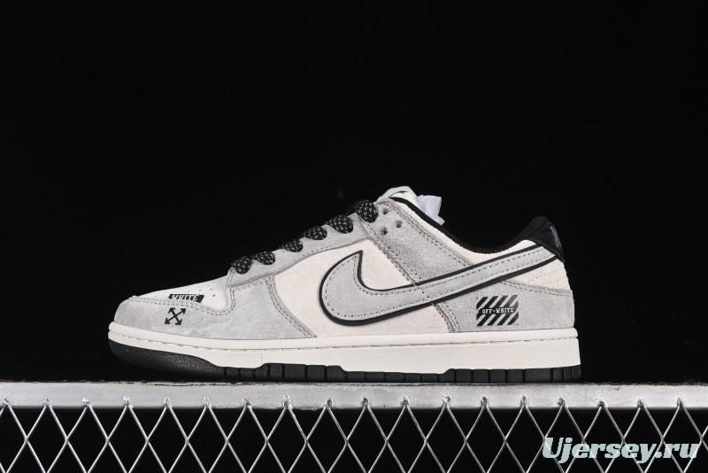 Nike SB Dunk Low OFF-WHITE Collaboration Anniversary Custom Sneakers - DQ1098-521