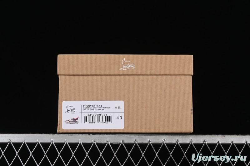 Christian Louboutin Funnyto Flat Comfortable Fashion Low-Top Sneakers - X.D4