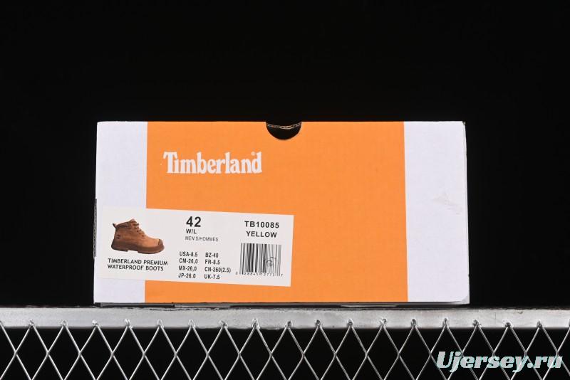 Timberland Outdoor Mid-Top Casual Martin Boots with Anti-Odor & Anti-Bacterial Insole - TB10085YELLOW