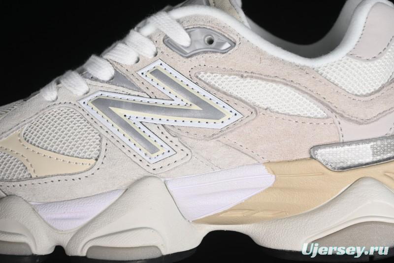 Joe Freshgoods x New Balance NB9060 Retro Casual Running Sneakers with ABZORB Cushioning - U9060WHT