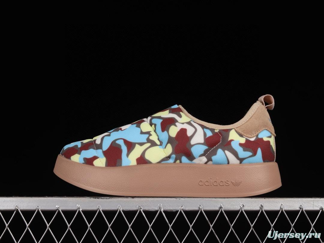 Adidas Ruffylette GX1975 Winter Slip-On Sneakers with Warm Lining - GX1975