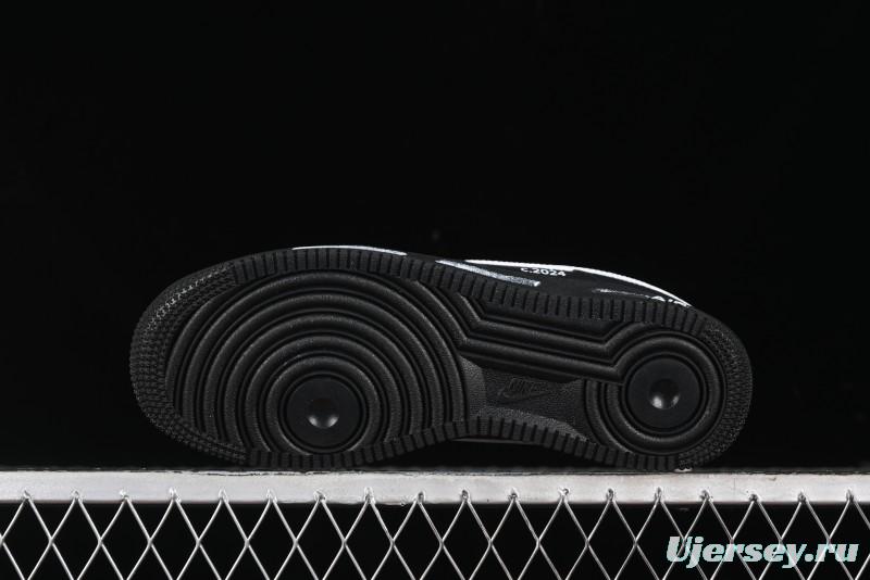 Nike Air Force 1 '07 Low Graffiti White Black Casual Sneakers - CW2288-017