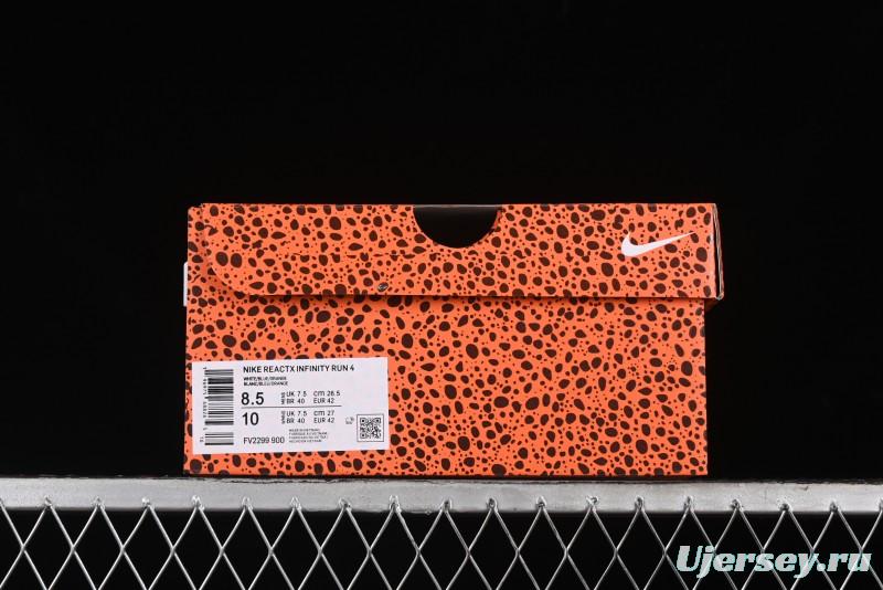 Nike ZoomX Infinity Run 4 Knit Upper Professional Cushion Running Shoes - FV2299-900