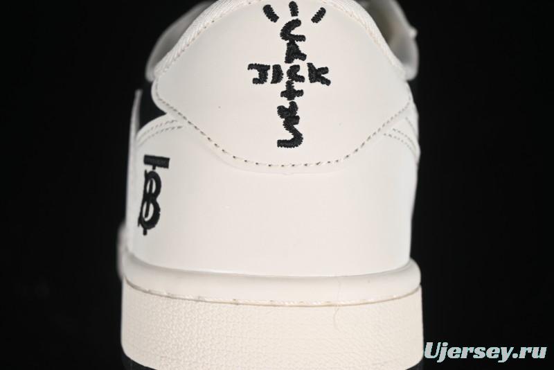 Nike Travis Scott x Fragment Design x Air Jordan 1 Low OG SP AJ1 Burberry Collaboration - BB6588-316