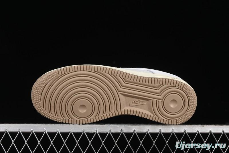 Nike Air Force 1 '07 Low Casual Sneakers with Full-Length Air Cushion - FZ5225-100