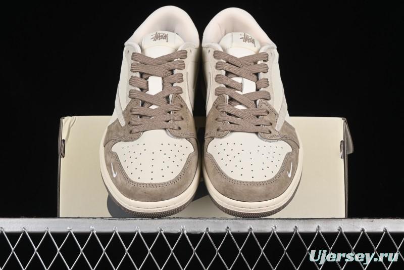 Nike Travis Scott x Fragment Design x Air Jordan 1 Low OG SP AJ1 Retro Sneakers - JH6089-001