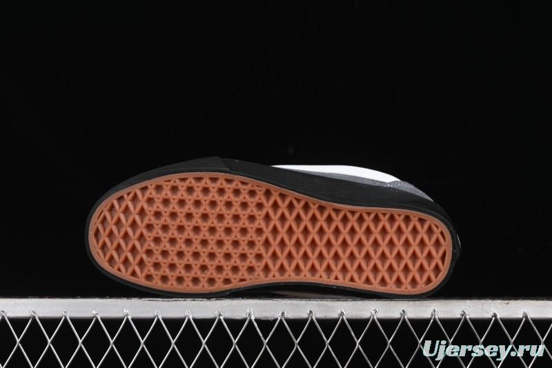 Vans Knu Skool Dark Grey Black Sole Versatile Casual Slip-Resistant Cushioned Platform Sneakers - VN000D22PWT