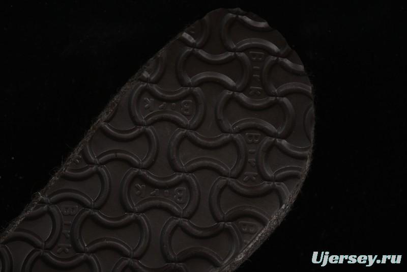 Birkenstock Half-Fur Slide Sandals with Wool Lining - G.D4