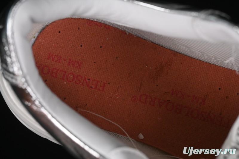 Acne Studios Retro Velcro Women's Casual Shoes Silver - G.E5