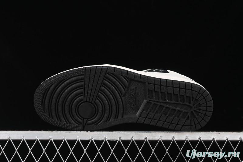 Nike Travis Scott x Fragment Design x Air Jordan 1 Low OG SP Sneakers - SJ2068-128