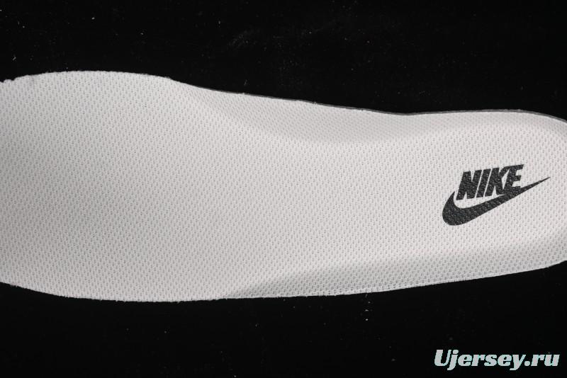 Nike Air Force 1 '07 Low Stussy Collaboration - Black Gum Marked Swoosh Low-Top Casual Sneakers - XZ9688-001