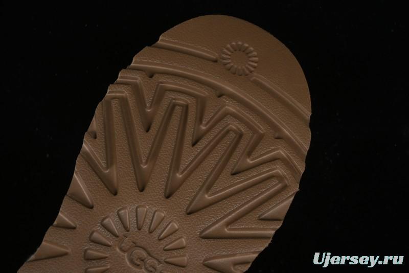 UGG Classic Mini II Shearling Lined Mini Boots with Pom Pom Detail - 1116109