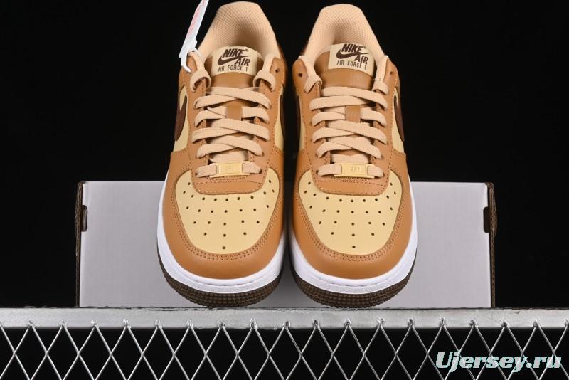Nike Air Force 1 '07 Low Casual Sneakers with Full-Length Air Cushion - HQ3905-200