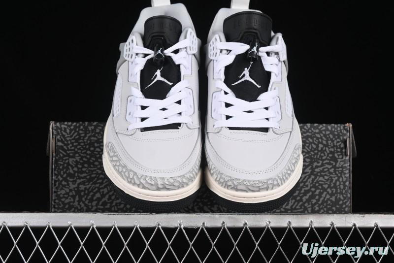 Nike Jordan Spizike Low AJ Hybrid Element All Black Crackle Color Casual Sneakers - HQ1191-011