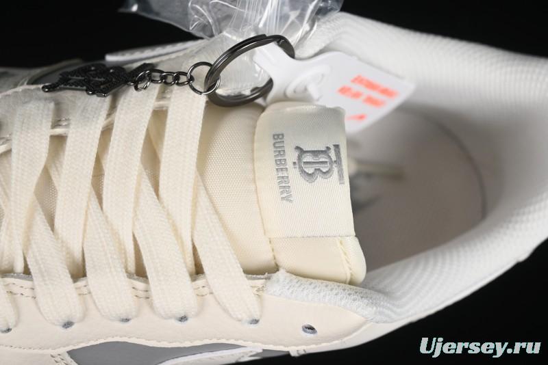 Nike Air Force 1 '07 Low Burberry Collaboration - Beige Grey Low-Top Casual Sneakers - BB8588-225