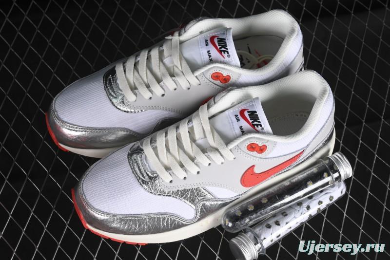 Nike Air Max 1 Retro Running Shoes with Half-Sole Air Cushion - HF7746-100