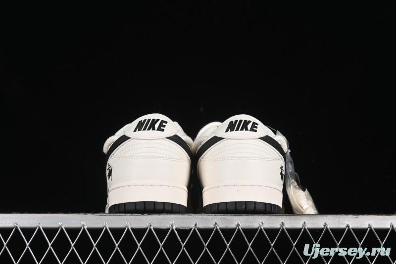 Nike SB Dunk Low Stussy Anniversary Custom Low-Top Casual Skate Shoes - SJ2068-297