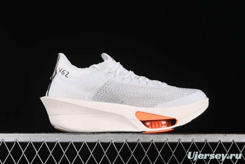 Nike Zoom VaporFly Next 3 Prototype Super Marathon Running Shoes with Dual Air Zoom and Full-Length Carbon Fiber Plate - FD8356-100