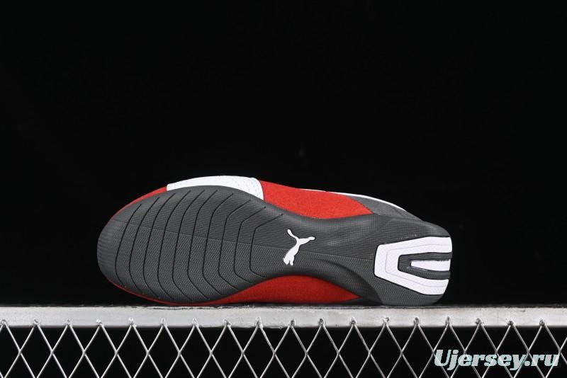 Puma Sparco Future Round Toe Lace-Up Leather Fabric Low-Top Lifestyle Casual Shoes - 307936-06