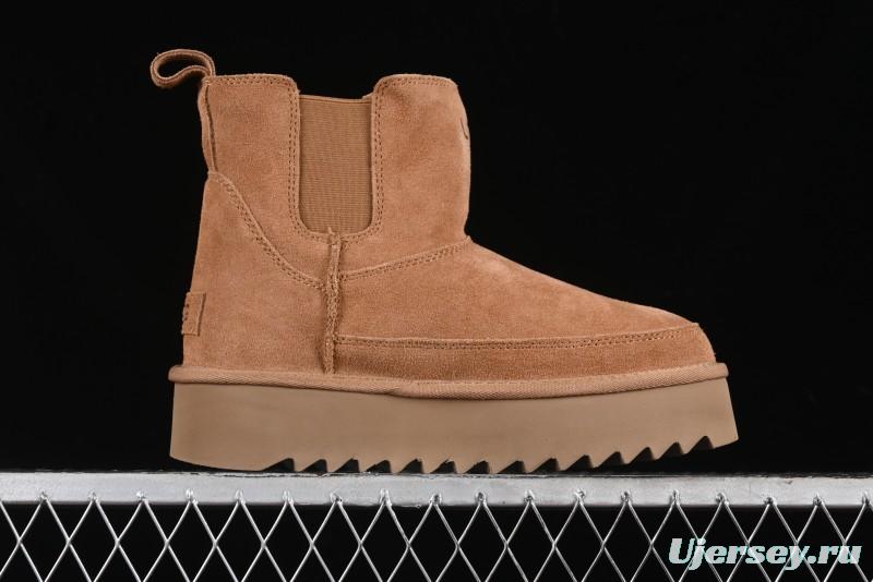 UGG Mini Bailey Button II Chelsea Boots with Chunky Platform - 1158051