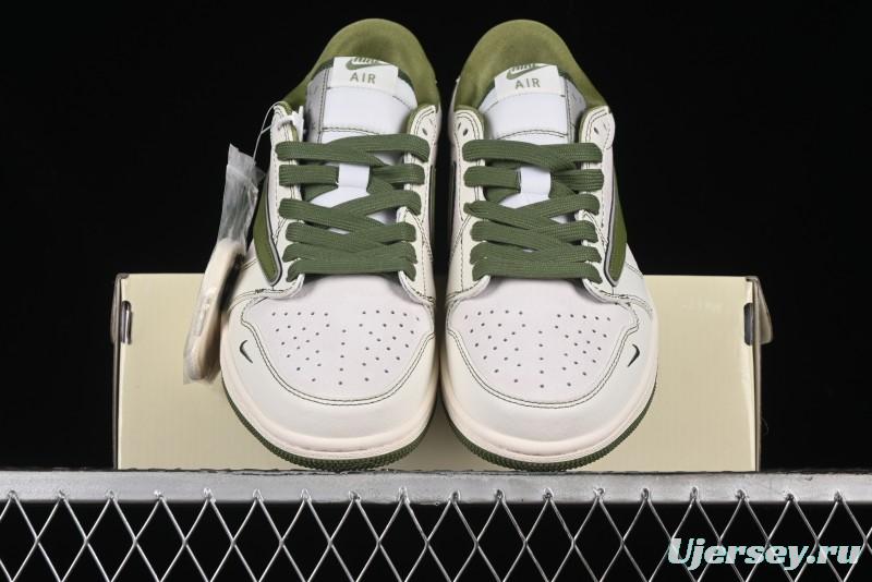 Nike Travis Scott x Fragment Design x Air Jordan 1 Low OG SP AJ1 Supreme Collaboration - XZ2268-002