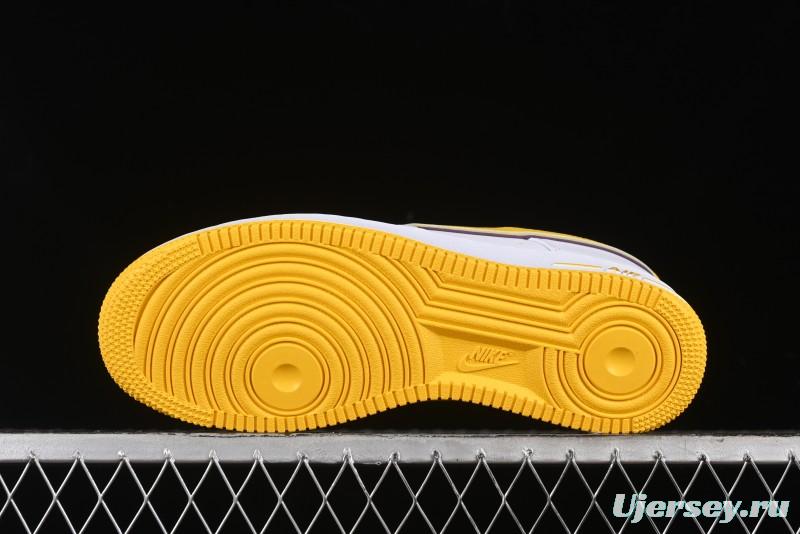 Nike Air Force 1 '07 Low Kobe Full-Grain Leather Casual Sneakers with Full-Length Air Cushion - FZ1151-100