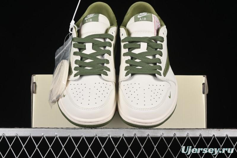 Nike Travis Scott x Fragment Design x Air Jordan 1 Low OG SP AJ1 Supreme Collaboration - XZ1168-002