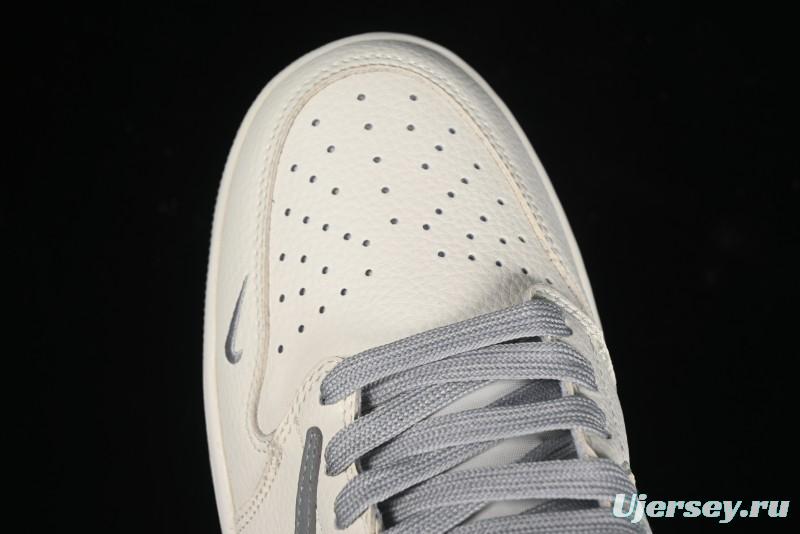 Nike Travis Scott x Fragment Design x Air Jordan 1 Low OG SP AJ1 Supreme North Face Collaboration - DIY1688-001