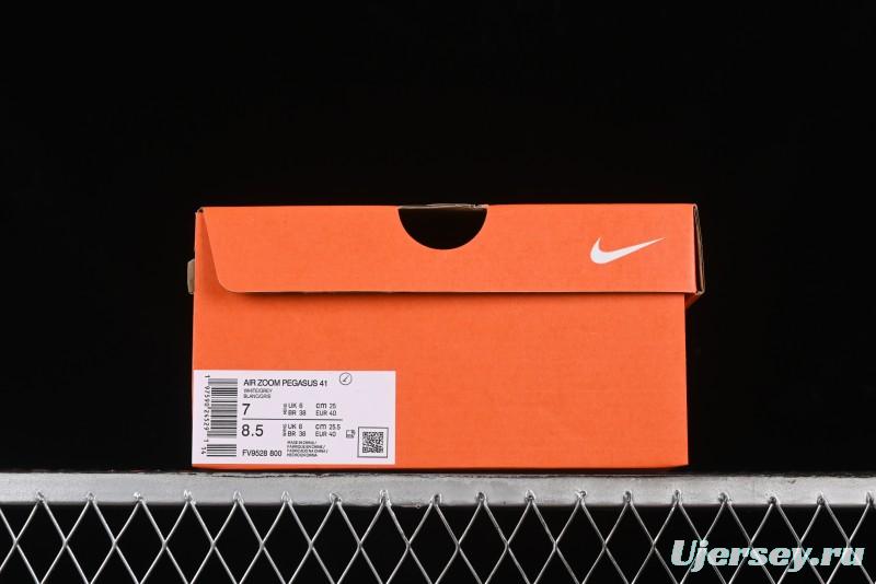 Nike Air Zoom Pegasus 41 Breathable Lightweight Running Shoes with Cushioning - FV9528-800