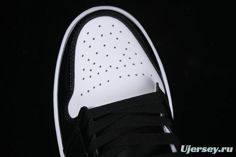 Nike Air Jordan 1 Mid Basketball Shoes White Black Silver - HV0789-010