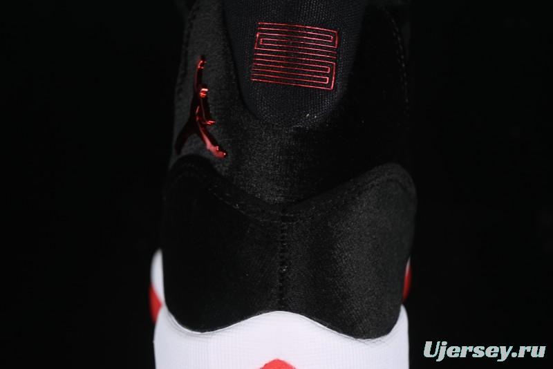 Nike Air Jordan 11 Retro Bred Velvet Basketball Shoes - DB5457-061