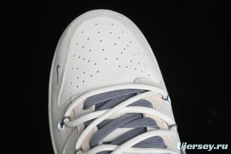 Nike SB Dunk Low The North Face Collaboration Anniversary Edition Customized Low-Top Casual Skate Shoes - DM6868-002