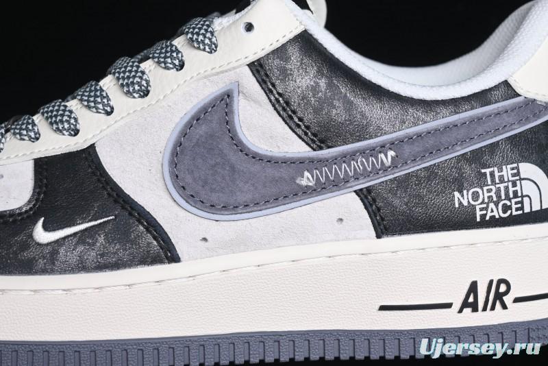 Nike Air Force 1 '07 Low The North Face Collaboration Jacket Black Casual Sneakers - DM6688-004