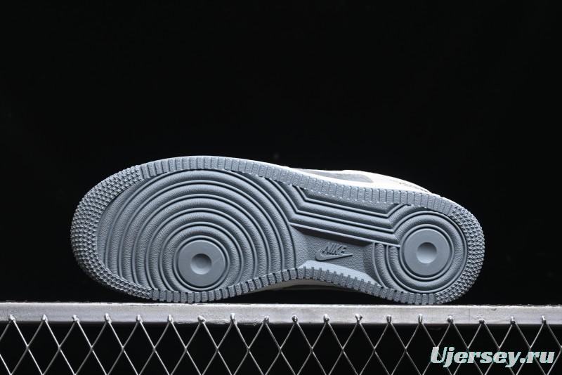 Nike Air Force 1 '07 Low The North Face Collaboration - Beige Grey Sole Low-Top Casual Sneakers - DF0188-014