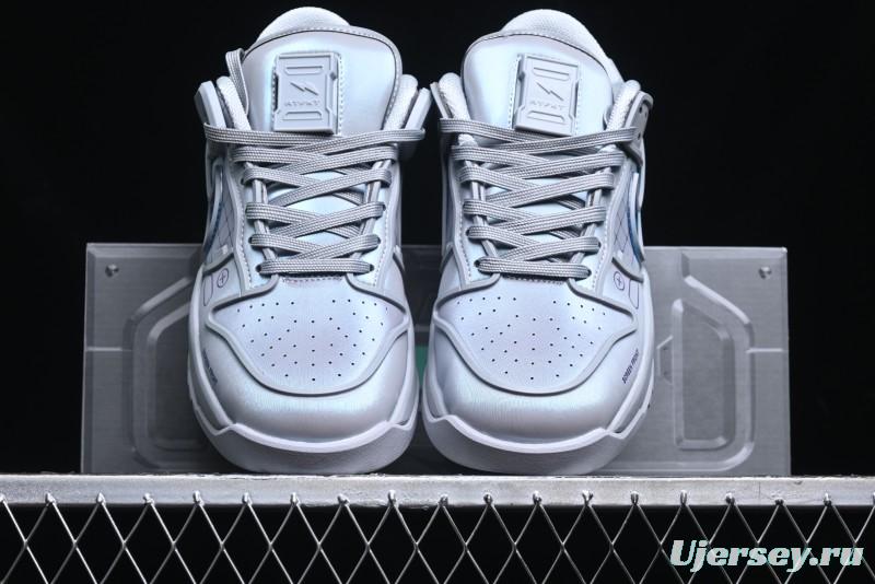 Nike Rtfkt Studios x Dunk Genesis Low OG Ghost Metaverse Series Casual Skate Shoes - HF0438-001