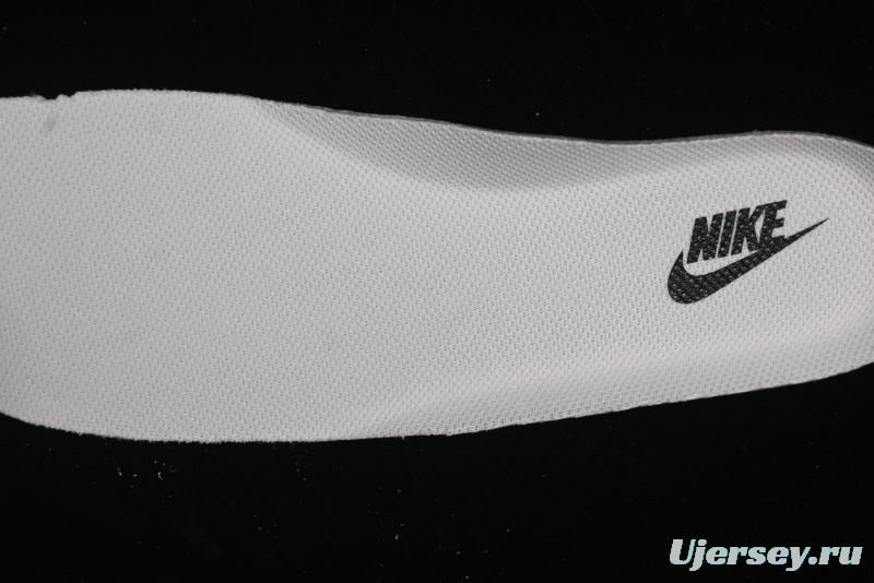 Nike Air Force 1 '07 Low Stussy Collaboration - Black Sail Silver Swoosh Casual Sneakers - XZ6188-729