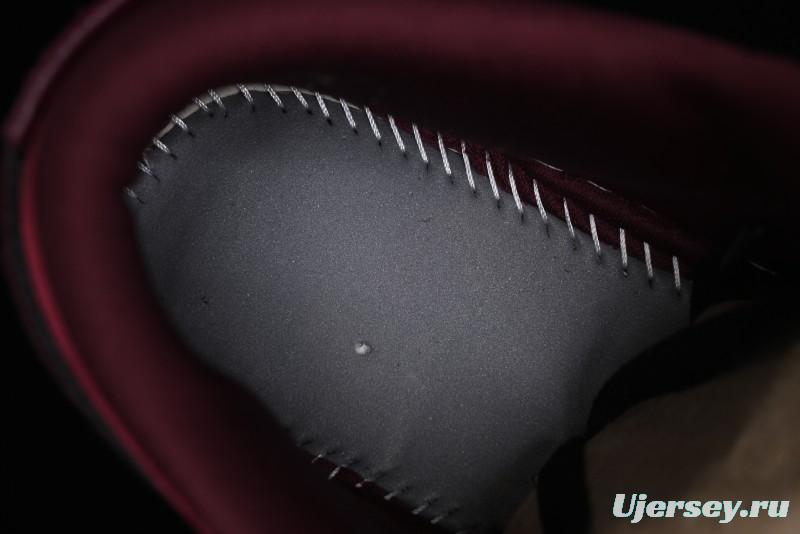 Nike Air Jordan 1 Low AJ1 Black Wine Red Metallic Wings DB6491-600