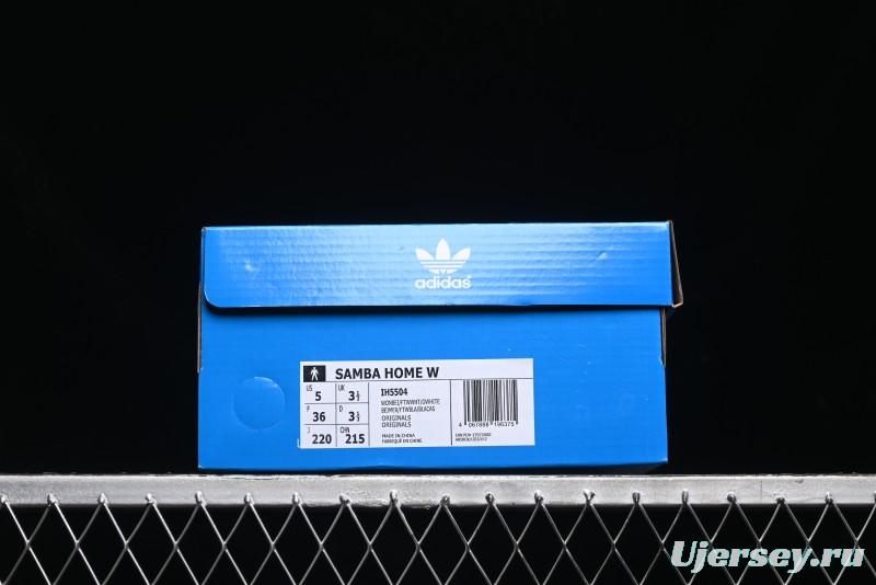 Adidas Originals Samba Home IH5504 Indoor Outdoor Slip-On Warm Casual Sneakers - IH5504